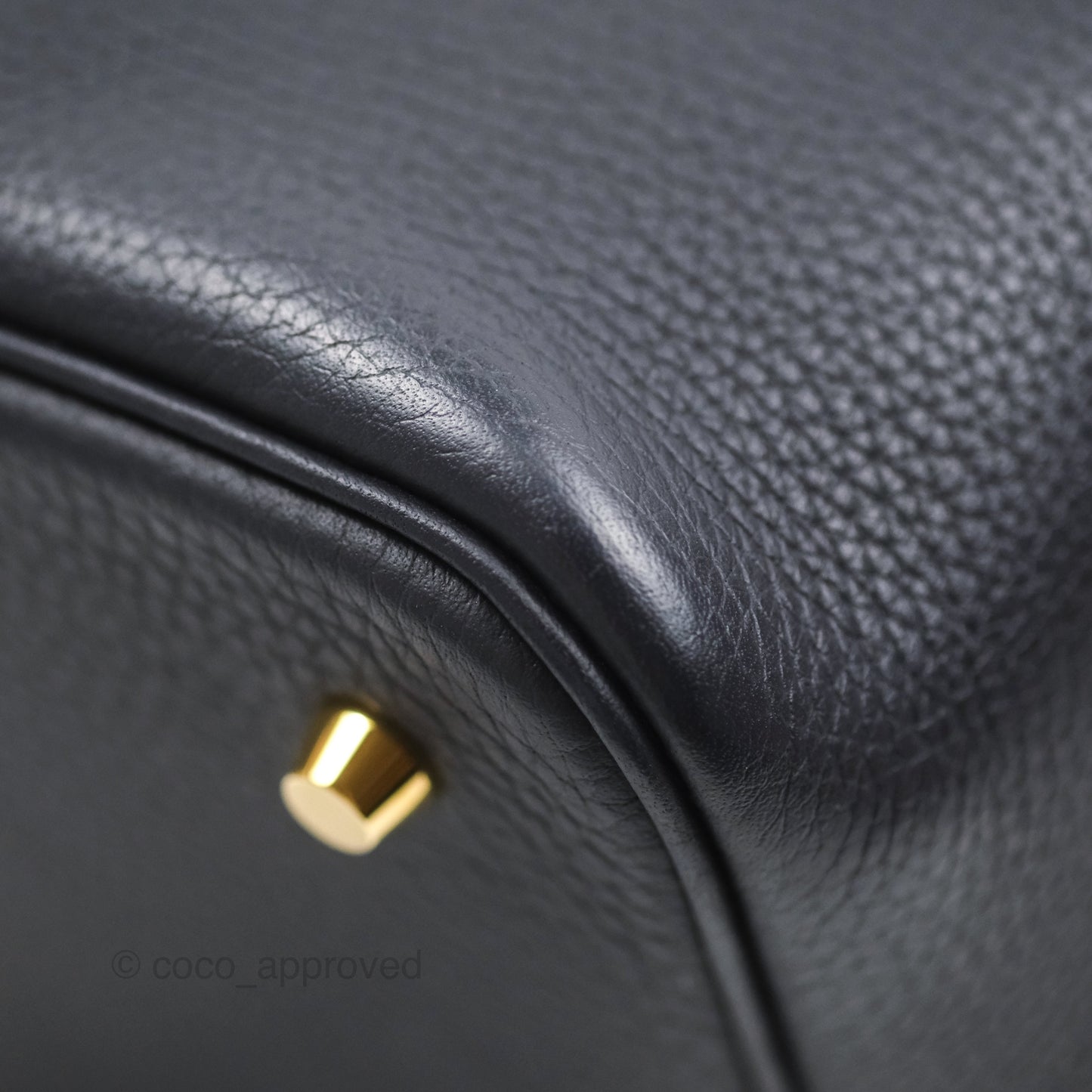 Hermès Picotin 22 Caban 3Y Clemence Gold Hardware