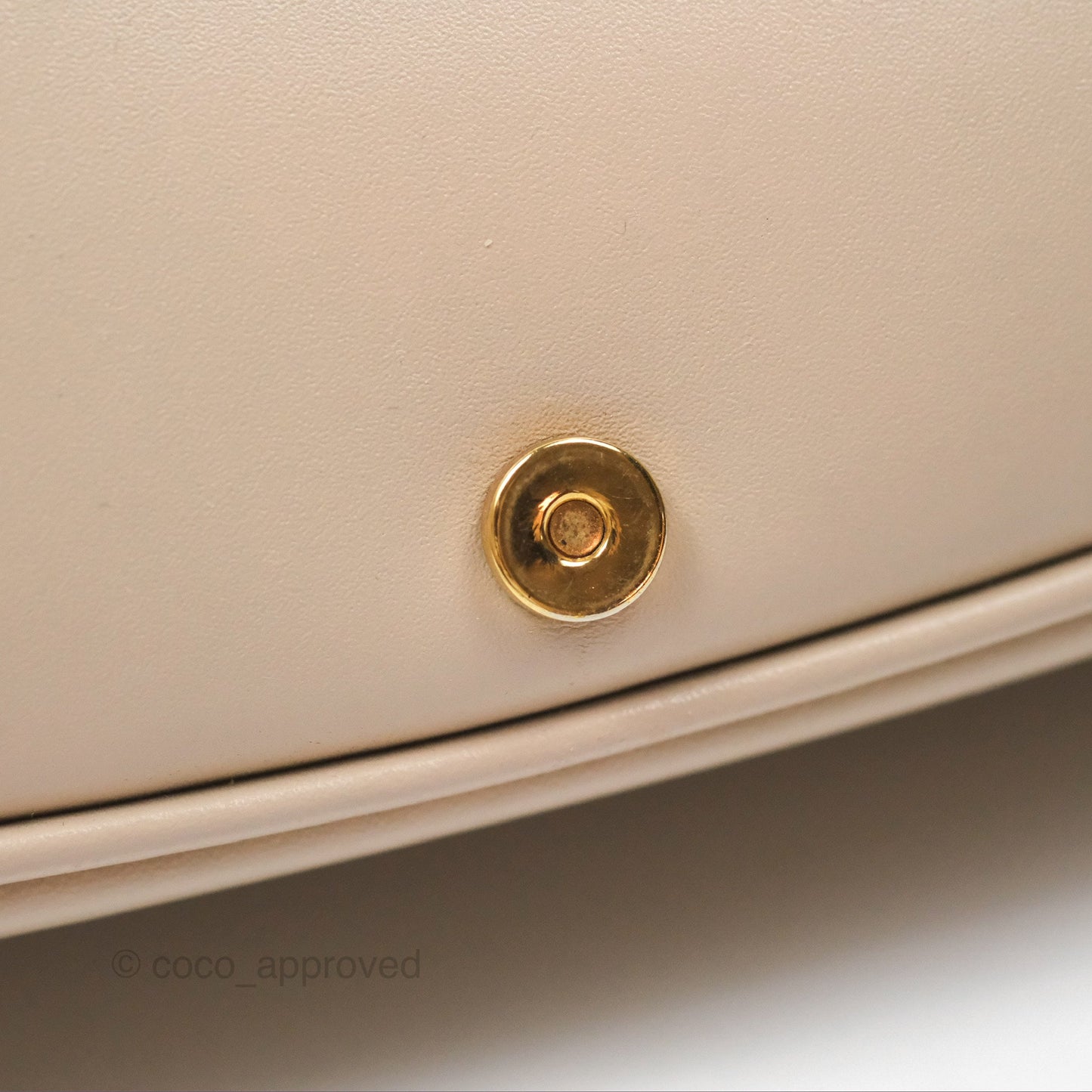Christian Dior Bobby East-West Bag Calfskin Beige