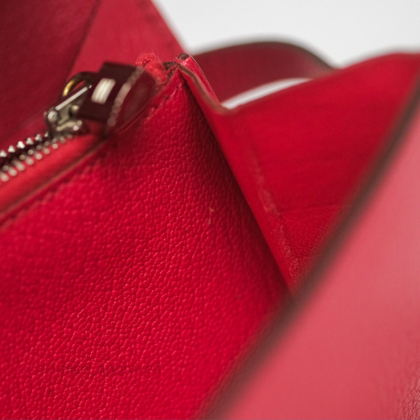 Hermès Kelly Wallet Pink Chevre Mysore Palladium Hardware