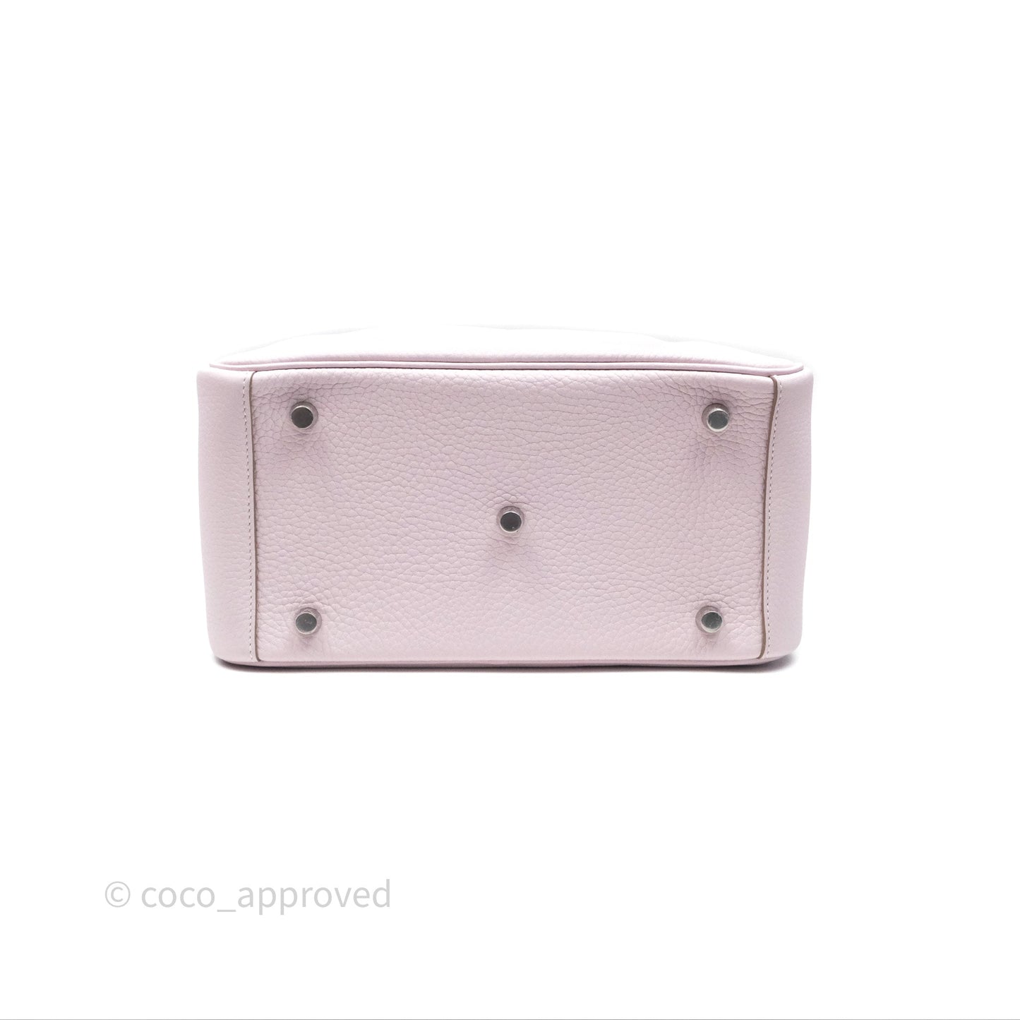 Hermès Lindy 26 Mauve Pale 09/Nata I2 Clemence Palladium Hardware