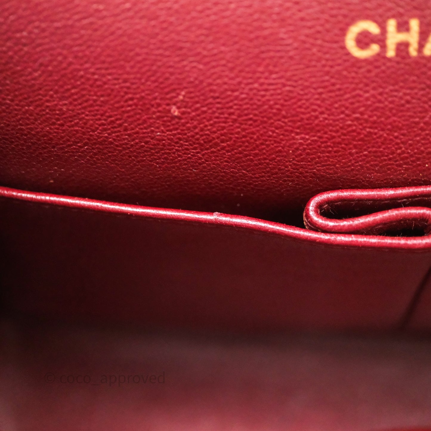 Chanel Vintage M/L Lambskin Medium Double Flap Bag Navy 24K Gold Hardware