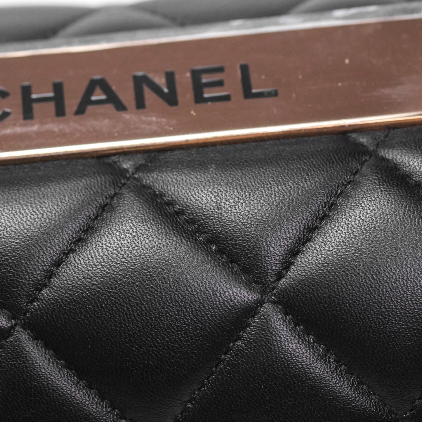Chanel Trendy CC Small Black Lambskin Rose Gold Hardware