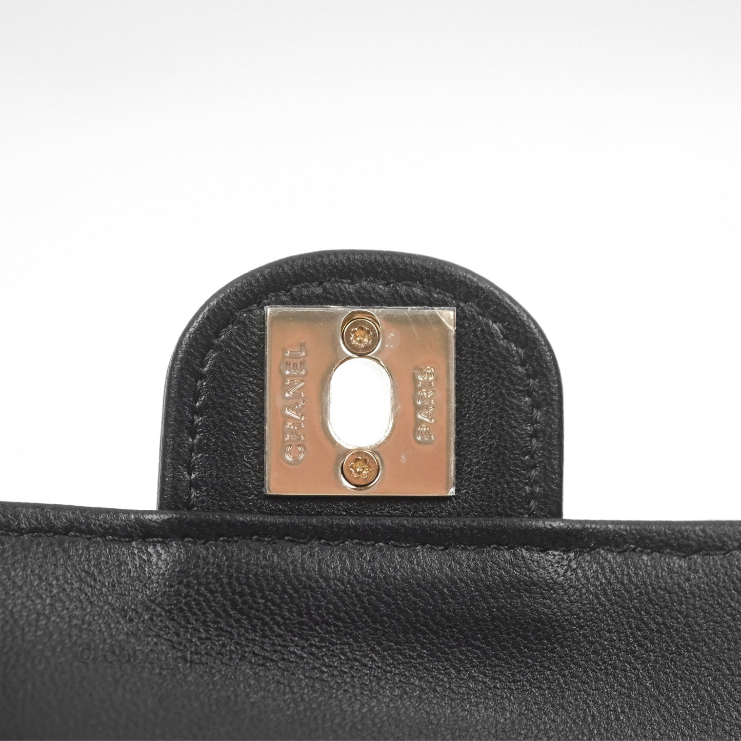 Chanel Mini Heart Belt Bag Black Lambskin Gold Hardware 22S