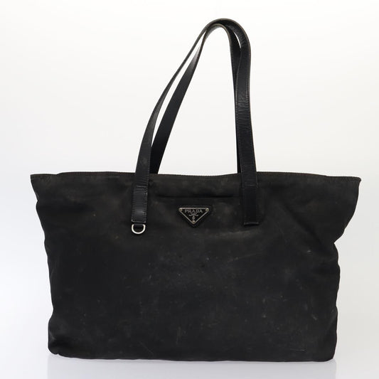 Luxury Prada Tote Bag Nylon 2Set Black Beige  87323