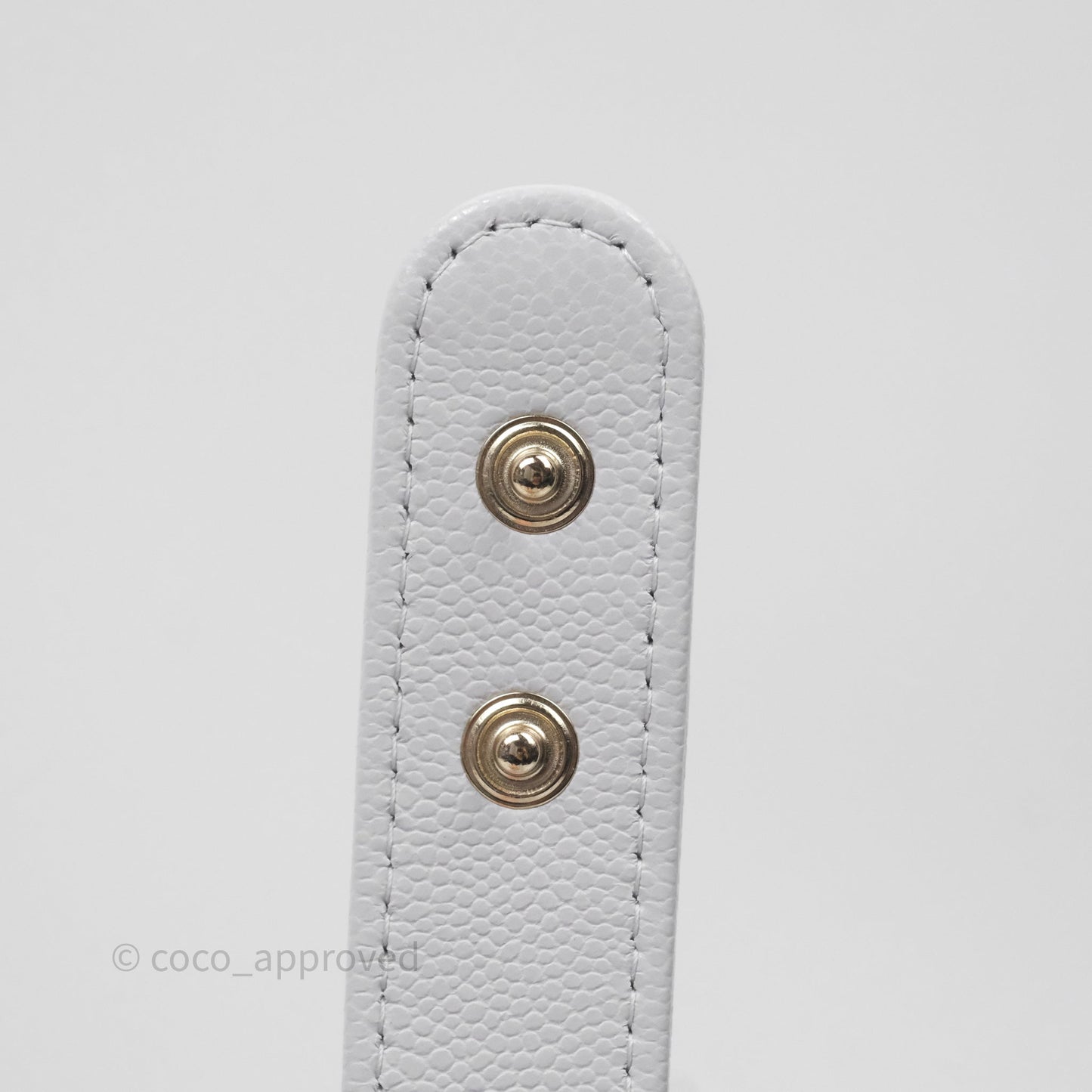 Chanel Quilted Hobo With Chain Light Grey Caviar Gold Hardware 25C