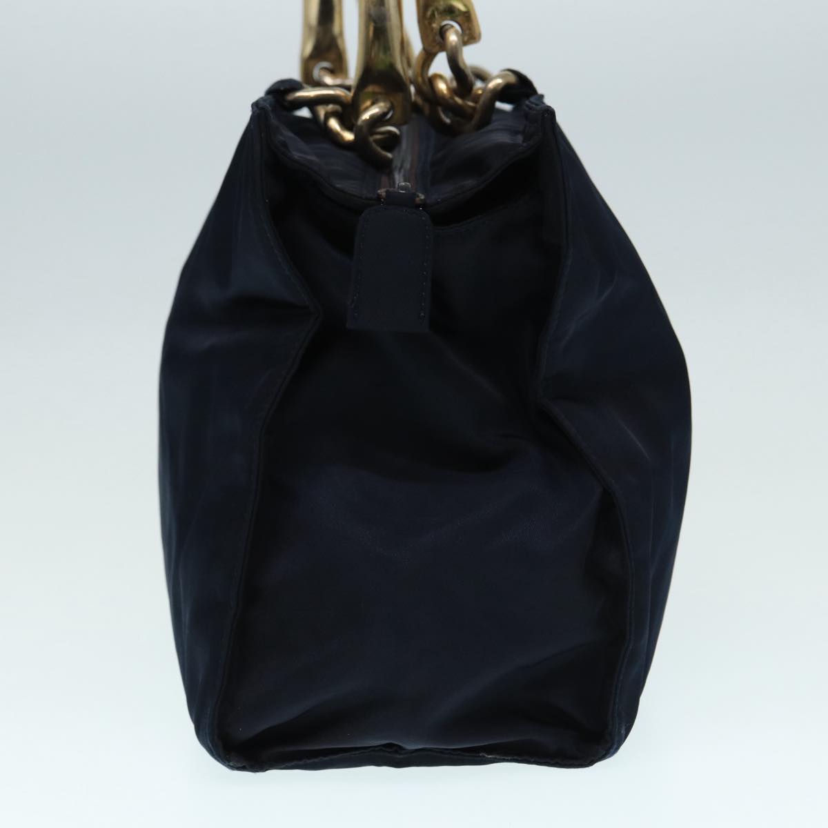 Luxury Prada Hand Bag Nylon Navy  87347