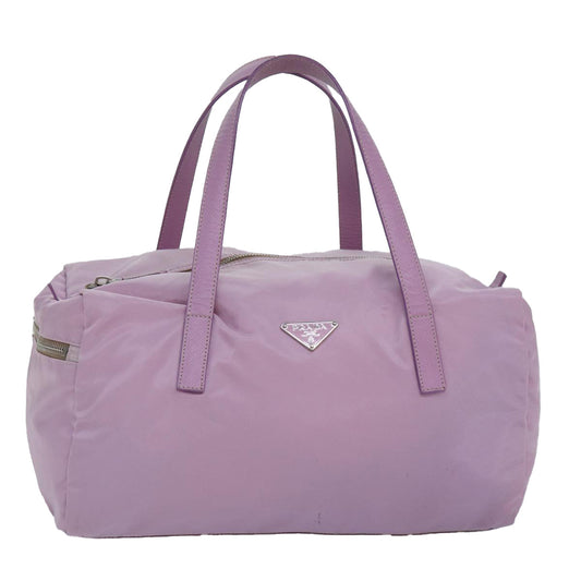 Luxury Prada Hand Bag Nylon Pink  87350