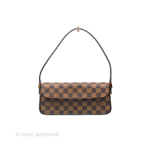 Louis Vuitton Recoleta Bag Damier Ebene Canvas