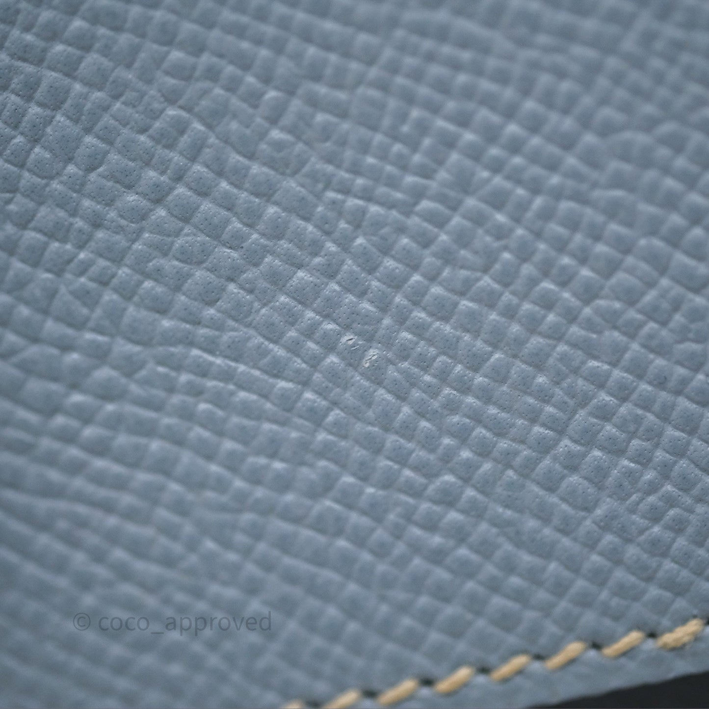 Hermès Kelly II 28 Sellier Bleu Lin J7 Epsom Gold Hardware