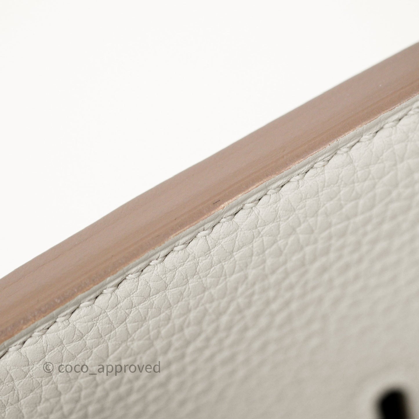 Hermès Birkin 30 Retourne Gris Perle 80 Togo Gold Hardware