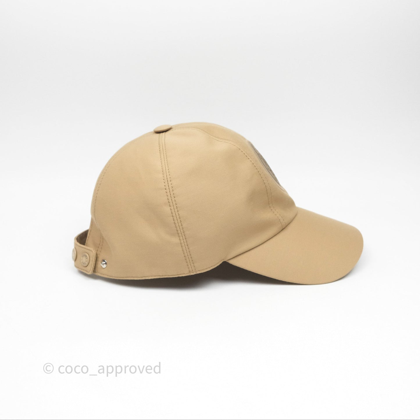 Hermès Serena Eperon D'Or Cap Beige Size 57