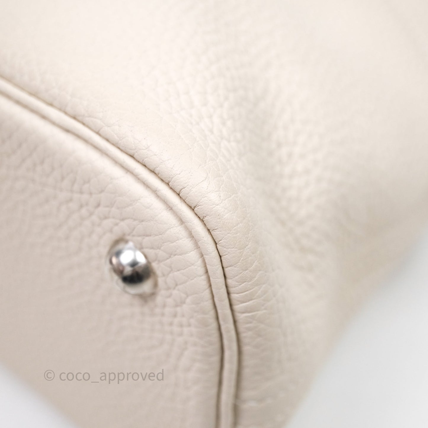 Hermes Bolide 31 Clemence Craie 10 Palladium Hardware