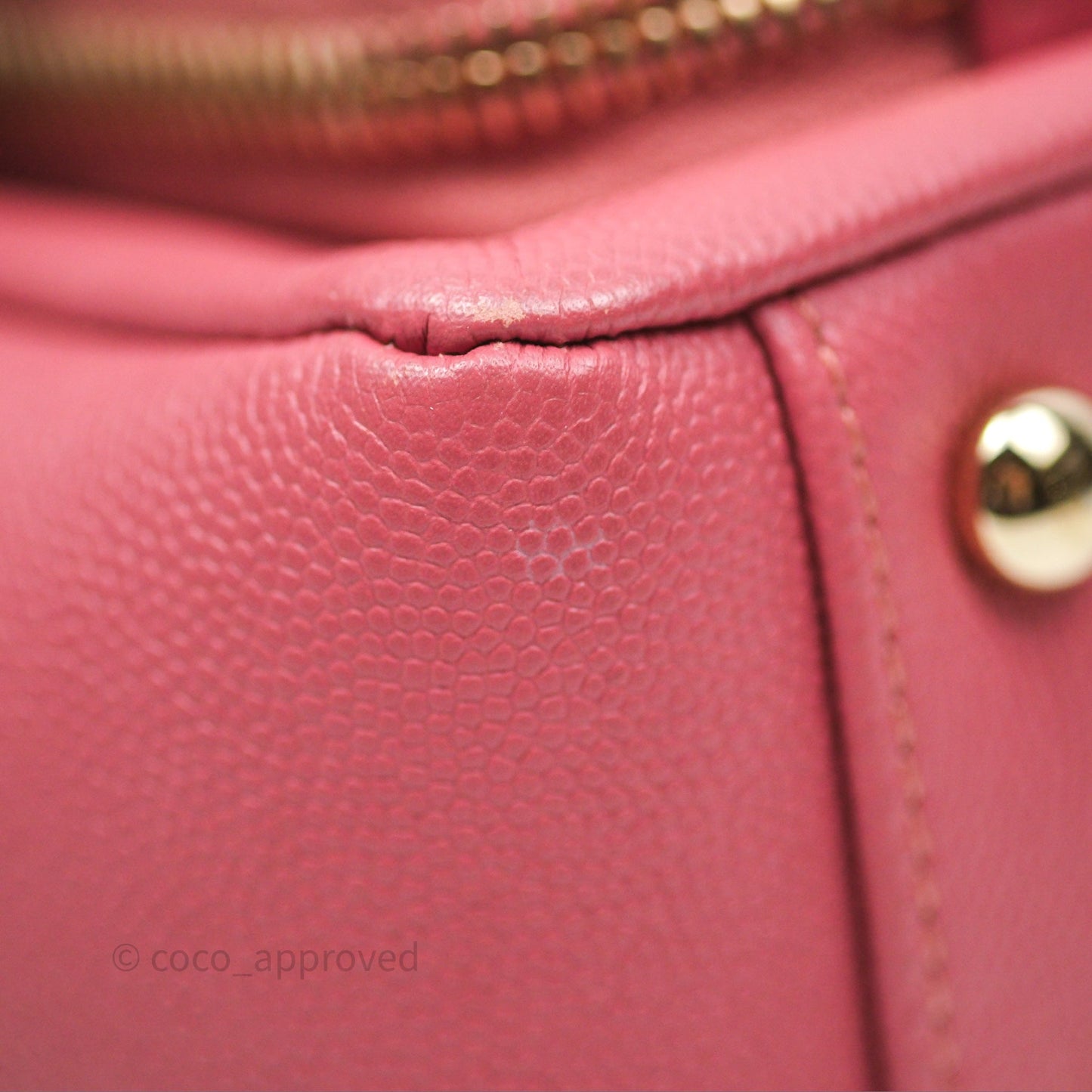 Chanel Quilted Medium Business Affinity Flap Rose Pink Caviar Gold Hardware