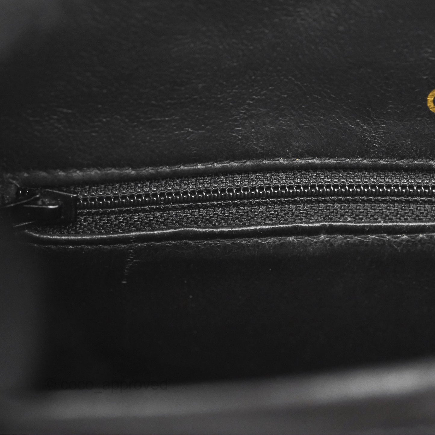 Chanel Vintage Diana Fringe Camera Bag Black Lambskin 24K Gold Hardware