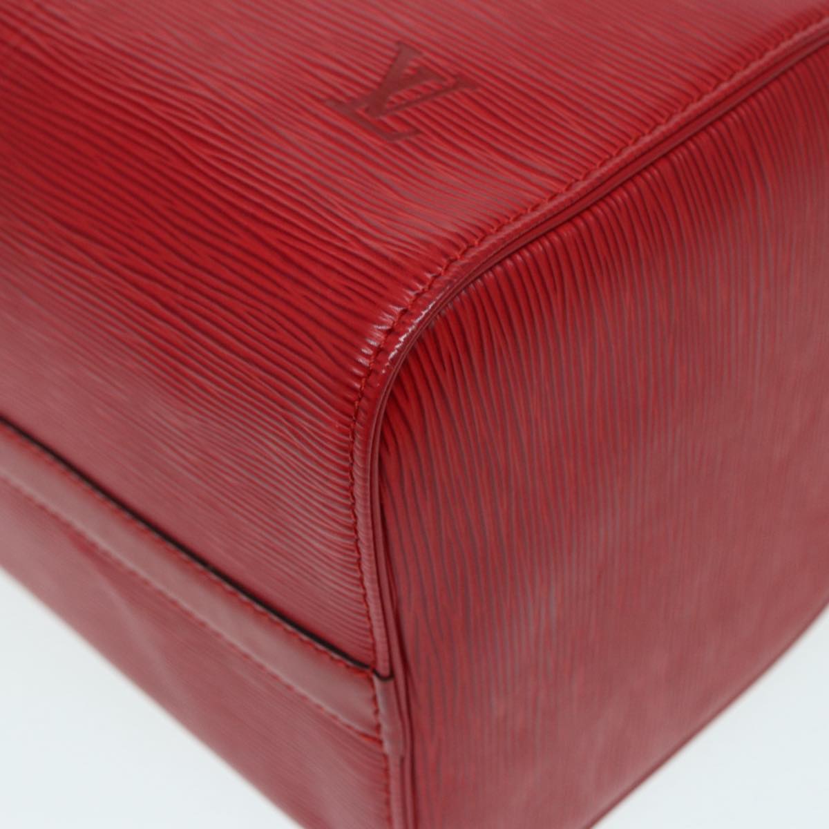 LOUIS VUITTON Epi Speedy 30 Hand Bag Castilian Red M43007 LV 87485