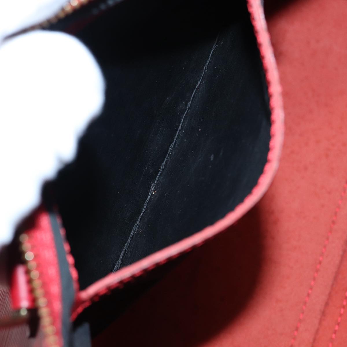 LOUIS VUITTON Epi Speedy 30 Hand Bag Castilian Red M43007 LV 87485