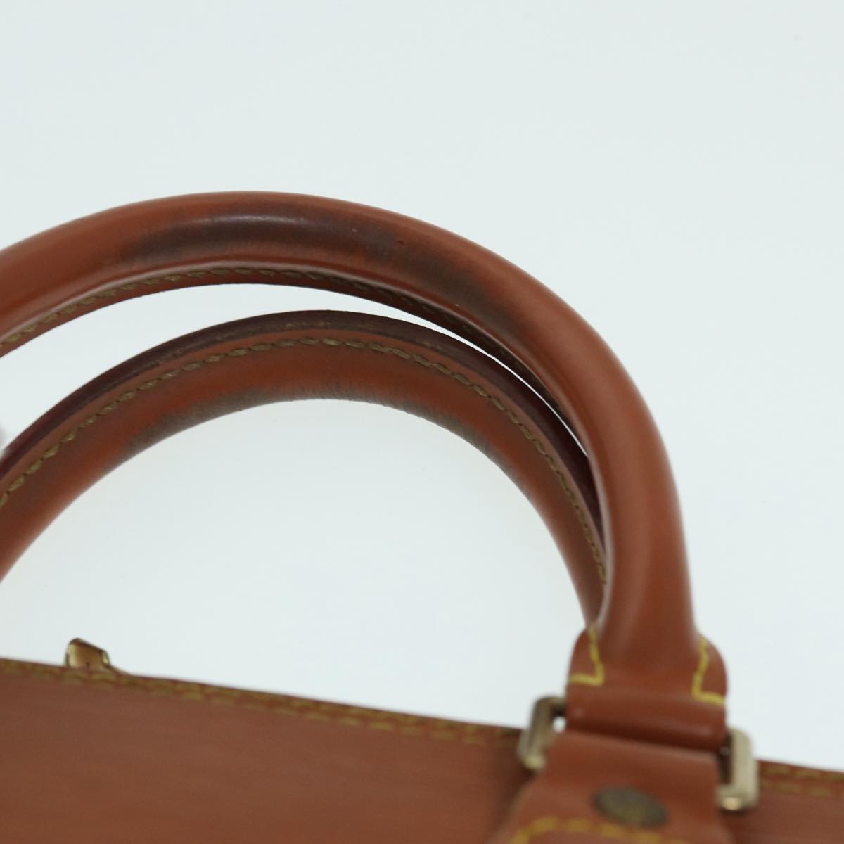 LOUIS VUITTON Epi Alma Hand Bag Brown Zipangu Gold M52148 LV 87498