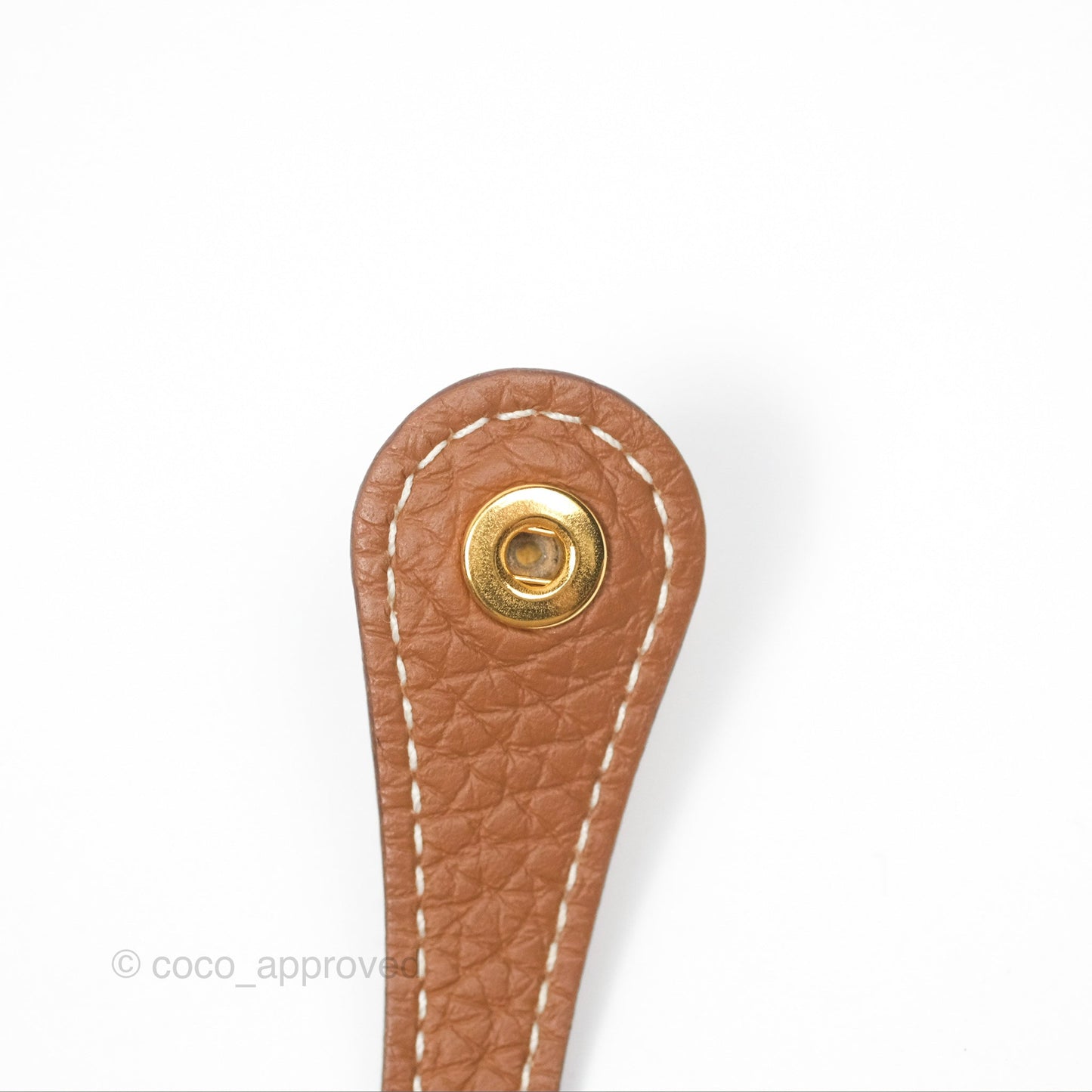 Hermès Mini Evelyne 16 Gold Clemence Gold Hardware