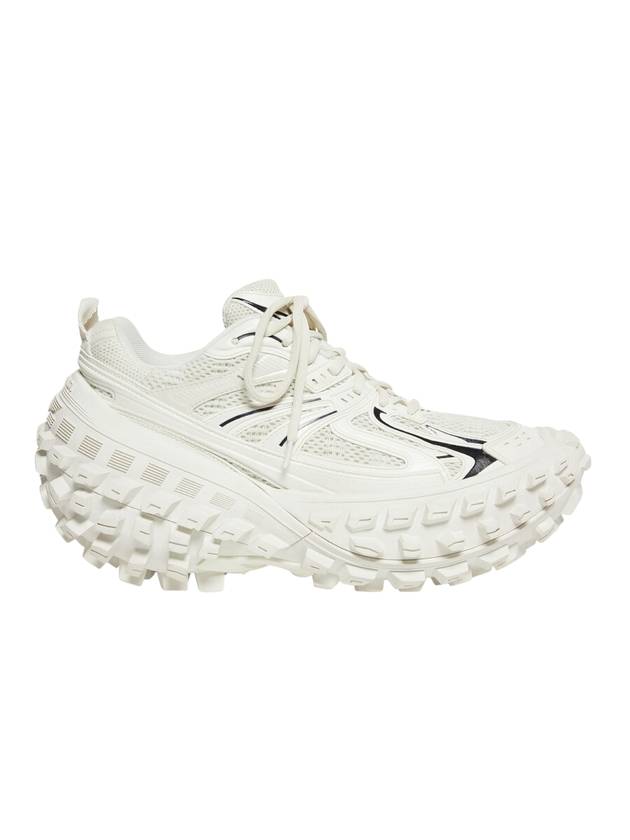 Luxury Balenciaga Bouncer Low-Top Sneakers White