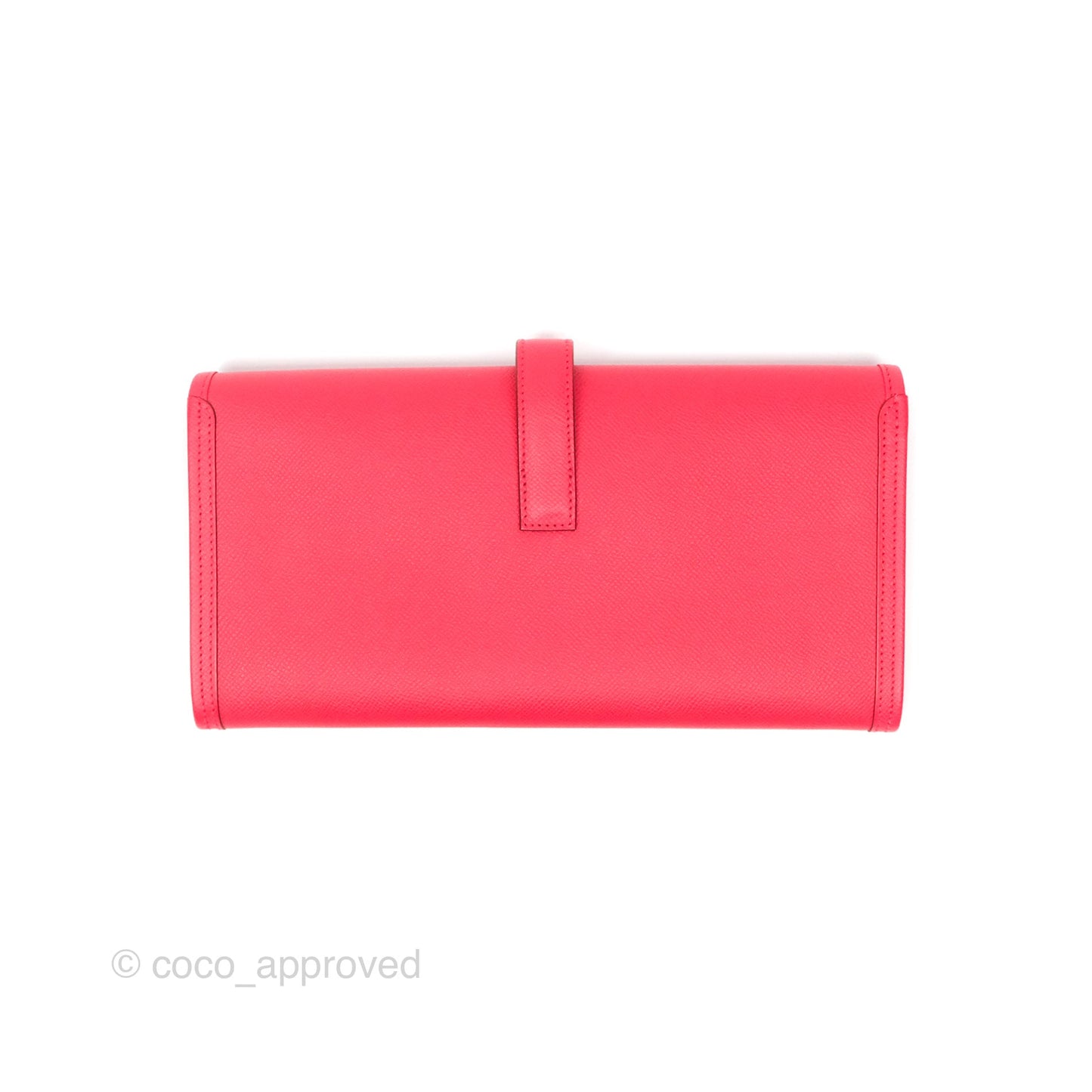 Hermès Jige Elan 29 Clutch Bougainville Epsom