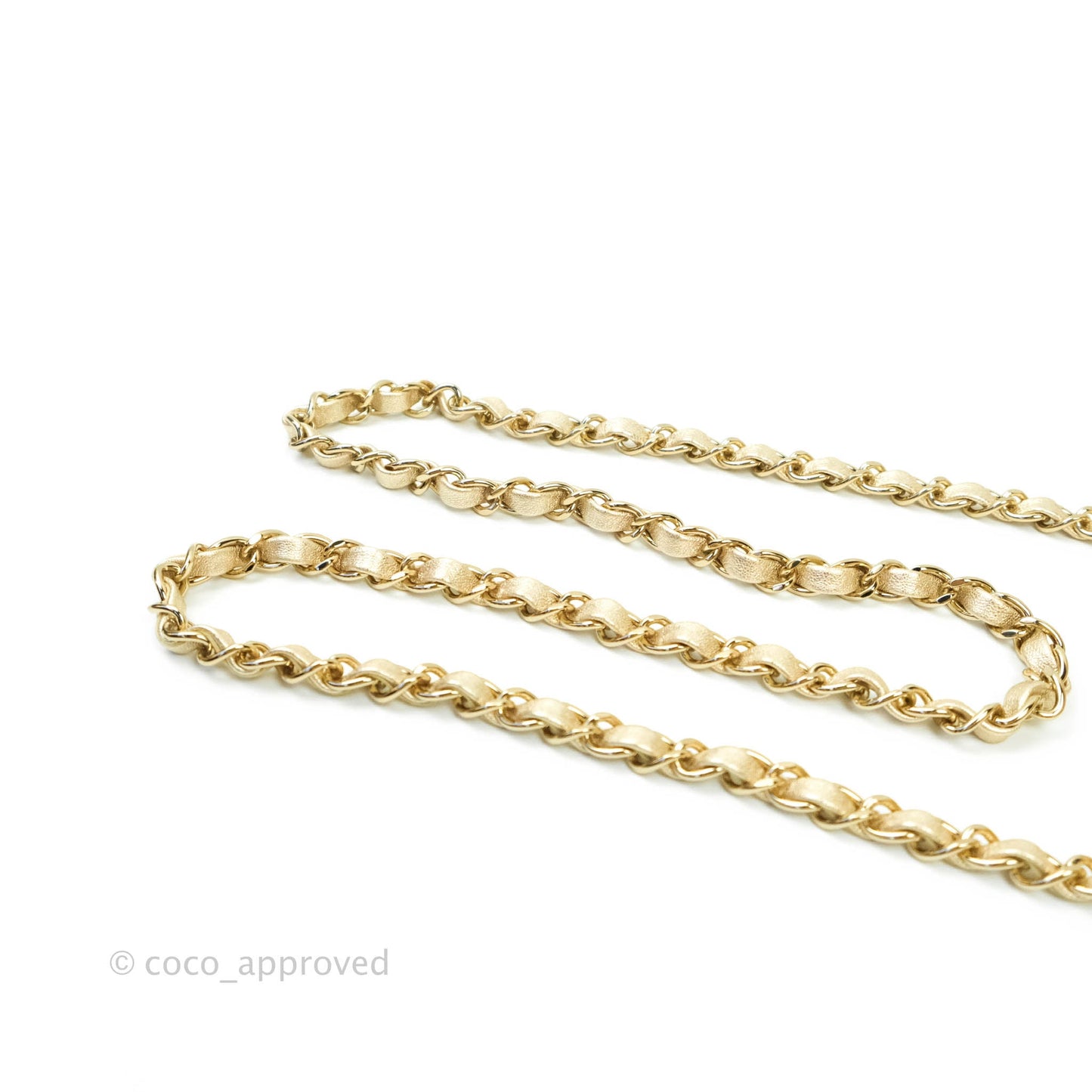 Chanel Classic Quilted Mini Square Flap Iridescent Gold Gold Hardware 21P