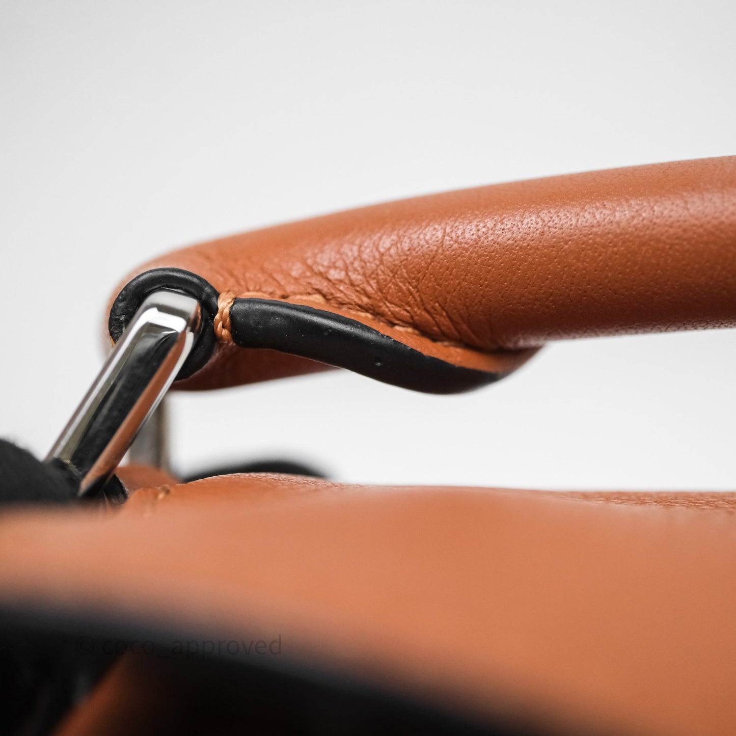 Loewe Mini Puzzle Bag Tan Calfskin Palladium Hardware