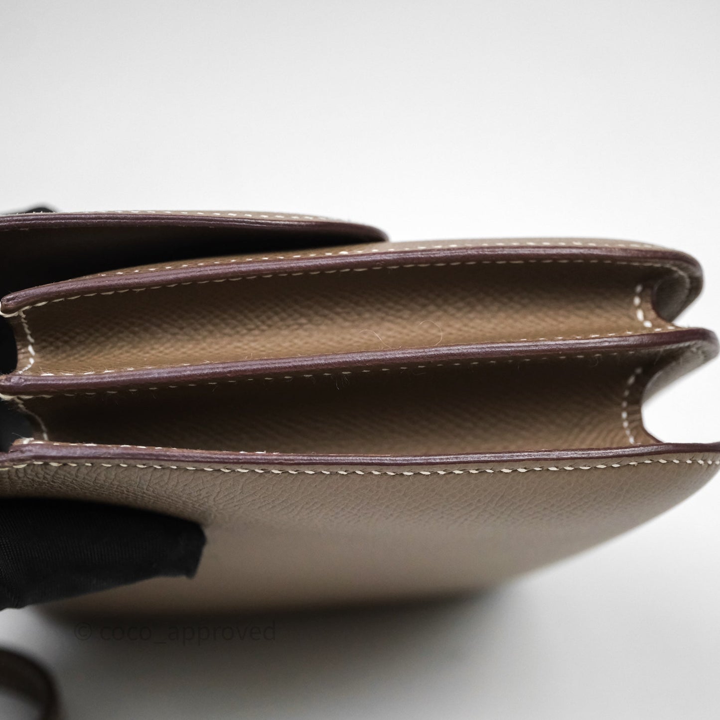 Hermès Constance Mini 18cm Etoupe Epsom Gold Hardware