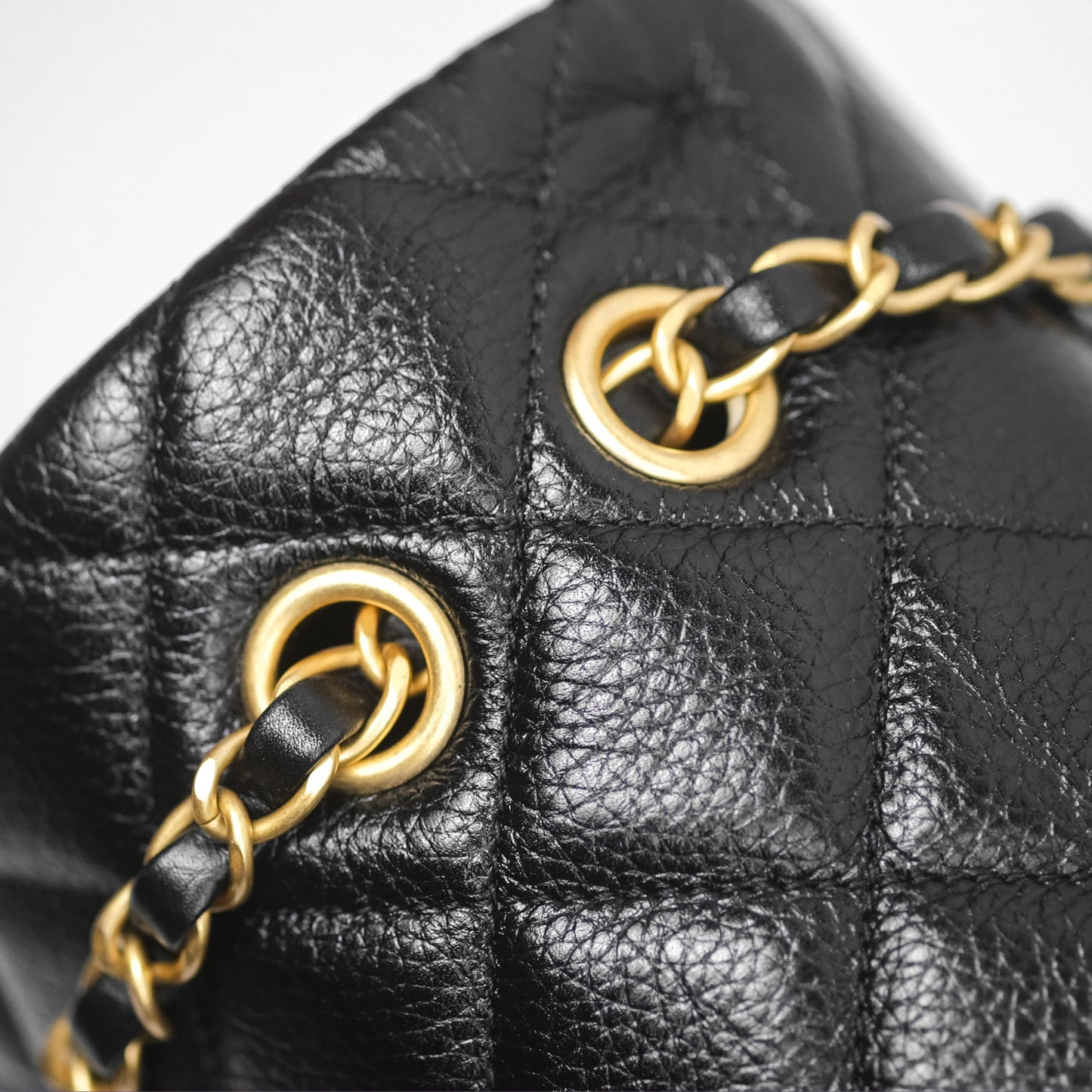 Chanel Quilted XXL Classic Flap Travel Bag Black Caviar Aged Gold Hardware 24C
