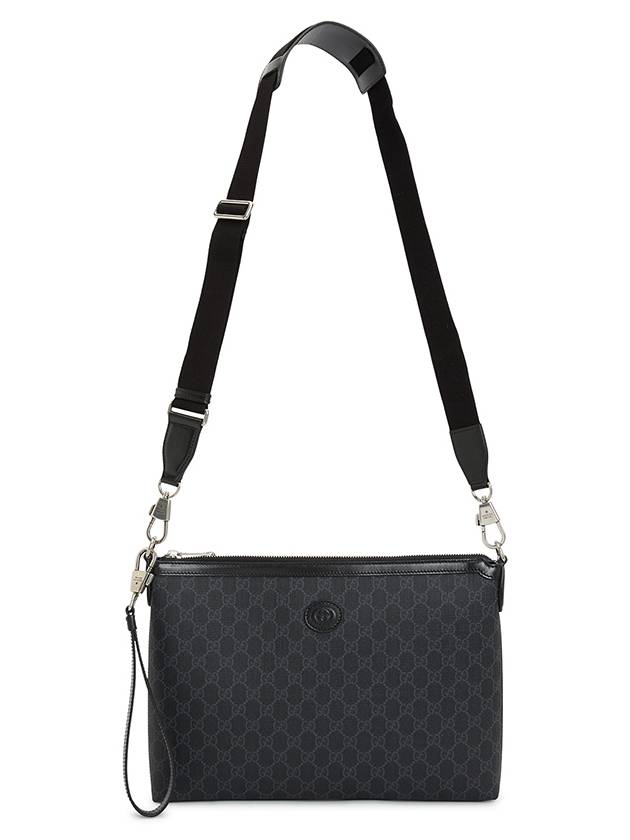 Luxury Gucci Trending 2025 GG Interlocking Large Cross Bag Black