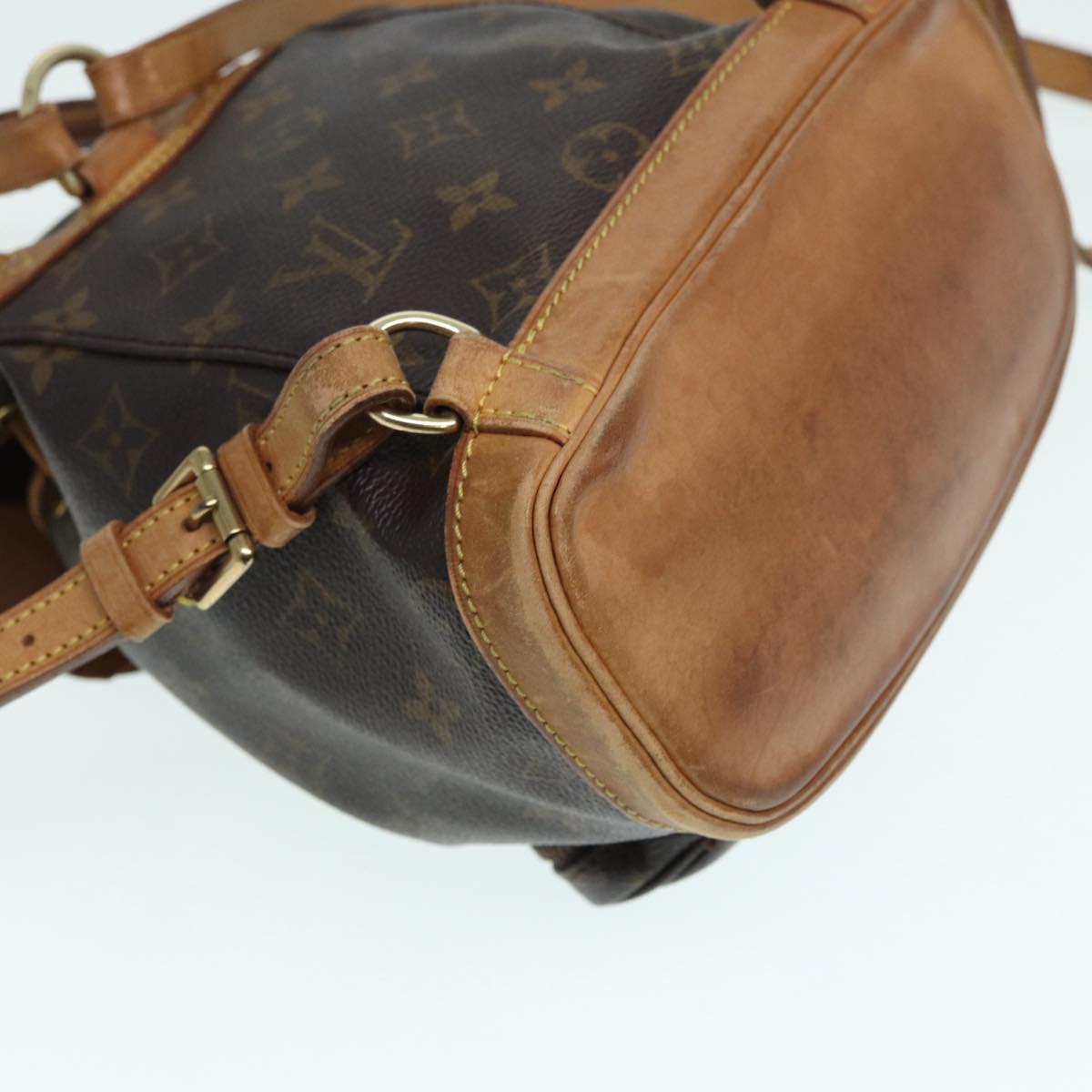 LOUIS VUITTON Monogram Montsouris PM Backpack M51137 LV 87701