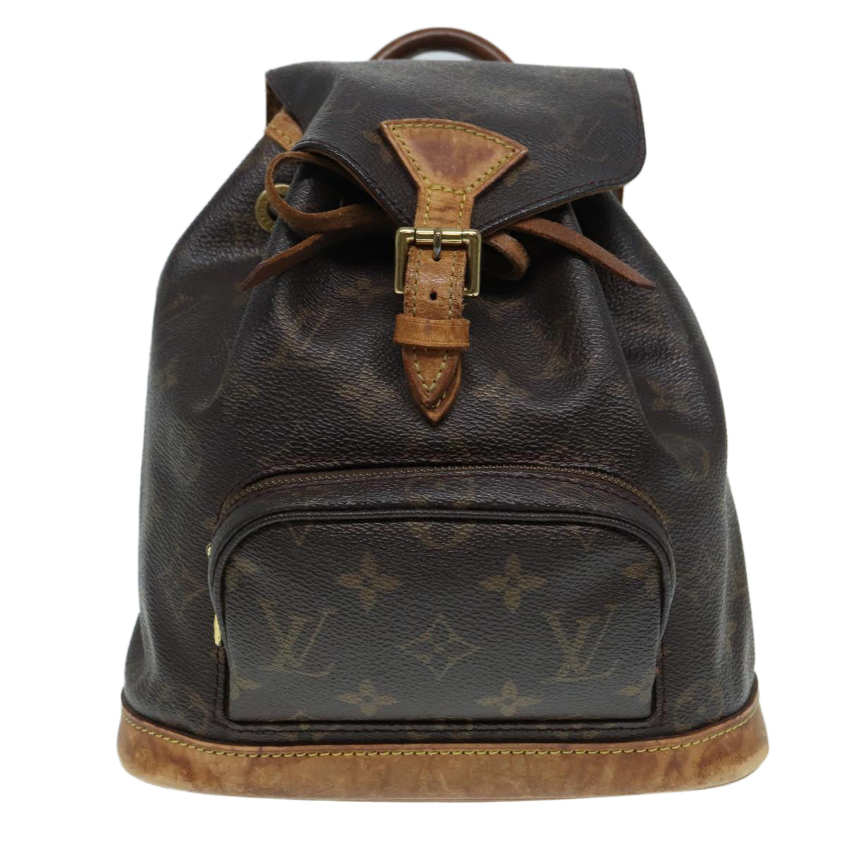 LOUIS VUITTON Monogram Montsouris PM Backpack M51137 LV 87701