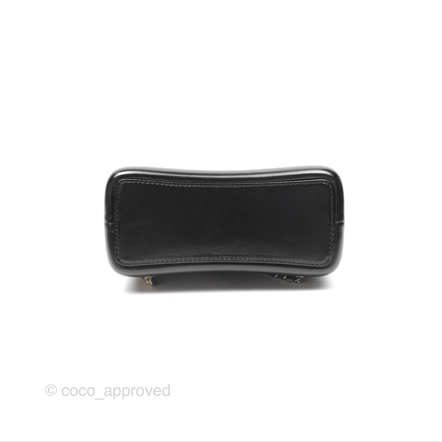 Chanel Small Gabrielle Backpack Black Aged Calfskin