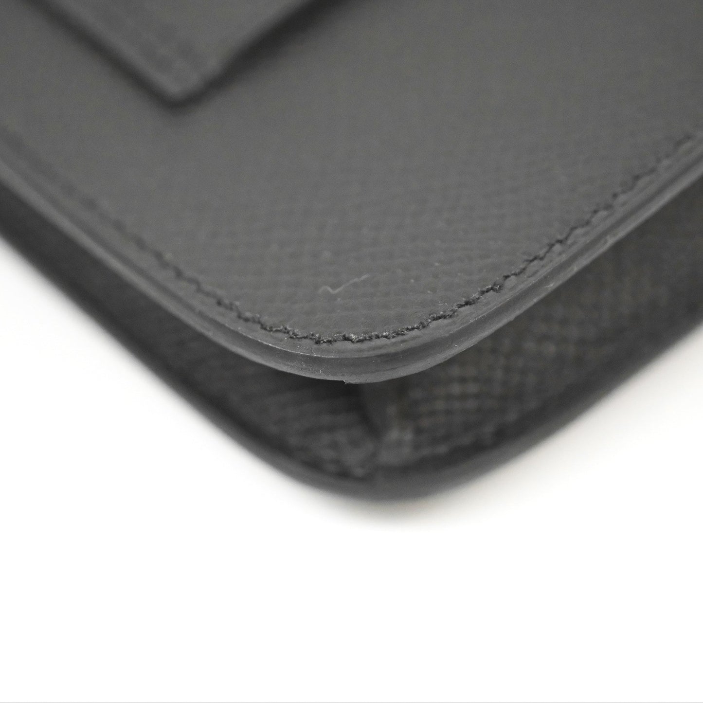 Hermès Constance Slim Wallet Black Epsom Gold Hardware