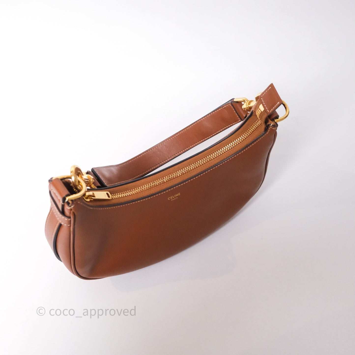 Celine Ava Bag In Smooth Calfskin Tan