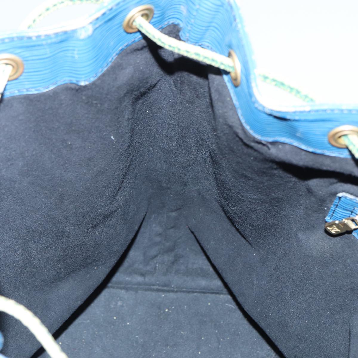 LOUIS VUITTON Epi Noe Shoulder Bag Bicolor Green Blue M44044 LV 87792