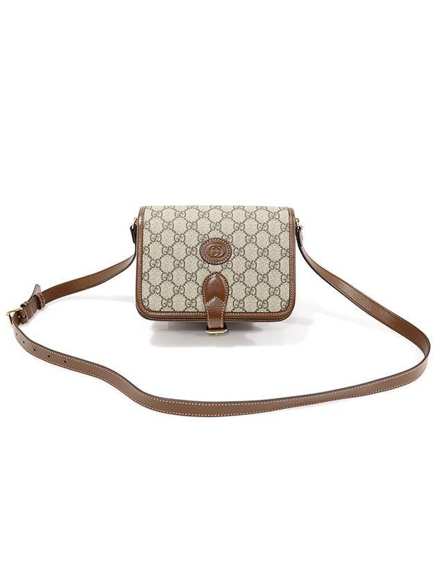 Luxury Gucci Trending 2025 671620 GG Supreme Canvas Interlocking G Soho Mini Shoulder Bag