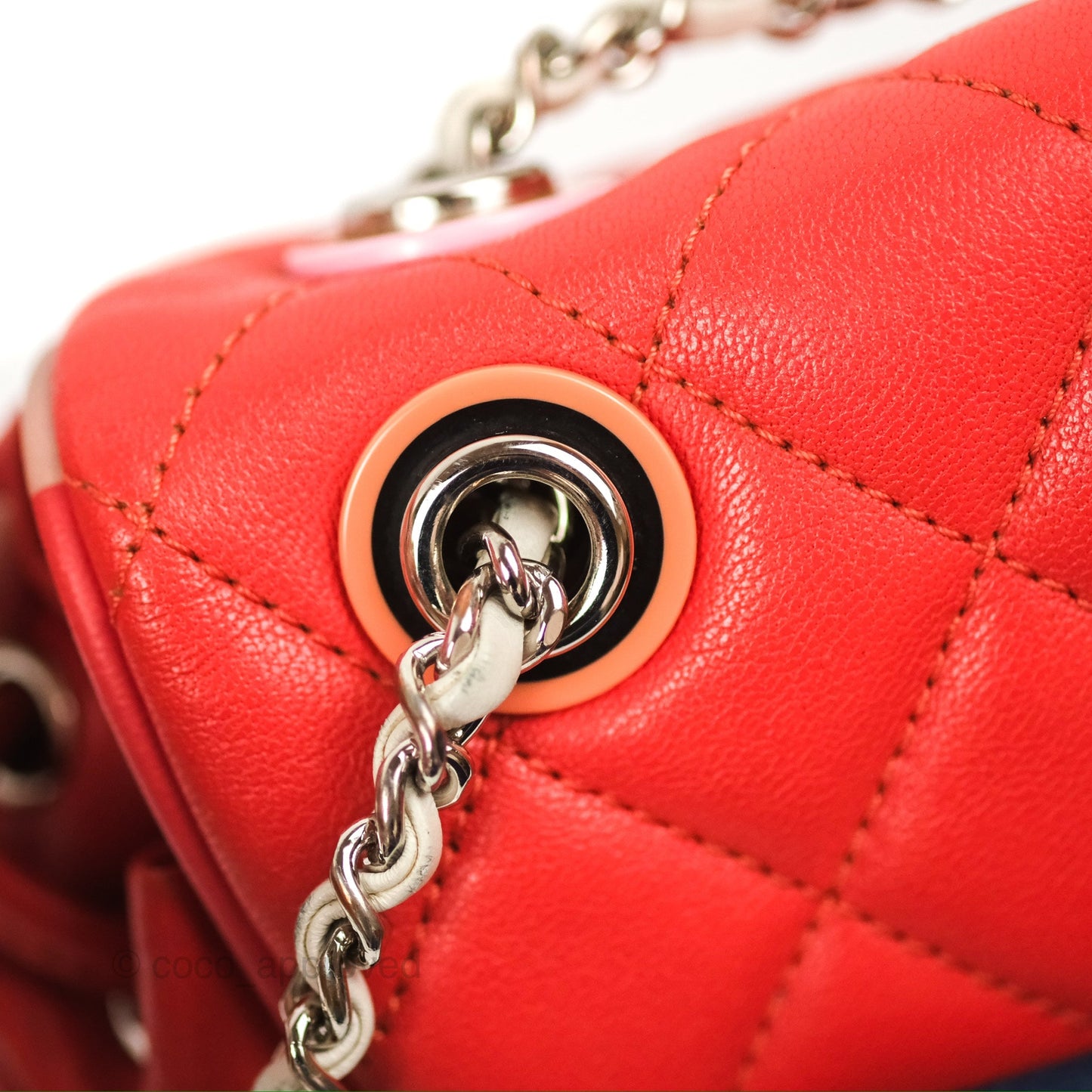 Chanel Quilted Small Cuba Urban Spirit Backpack Orange Lambskin