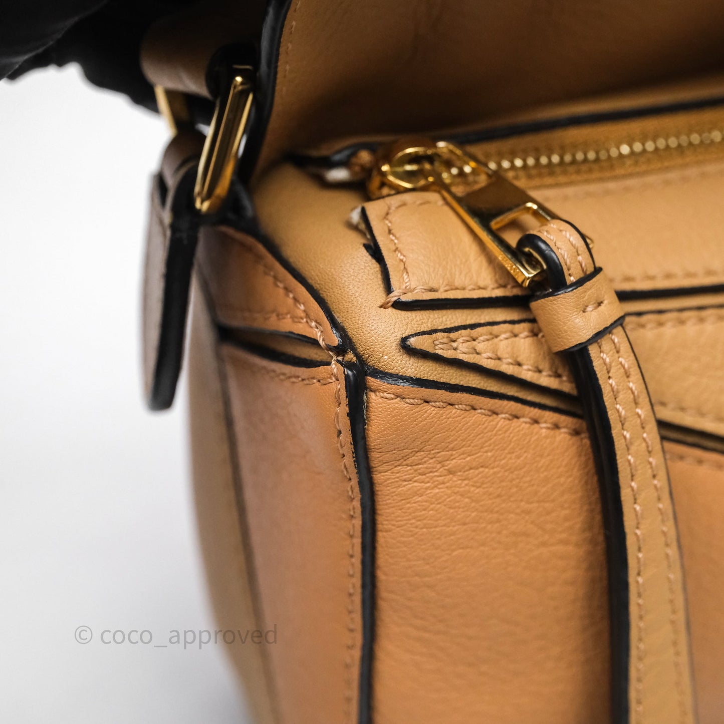 Loewe Mini Puzzle Bag Dune & Warm Desert