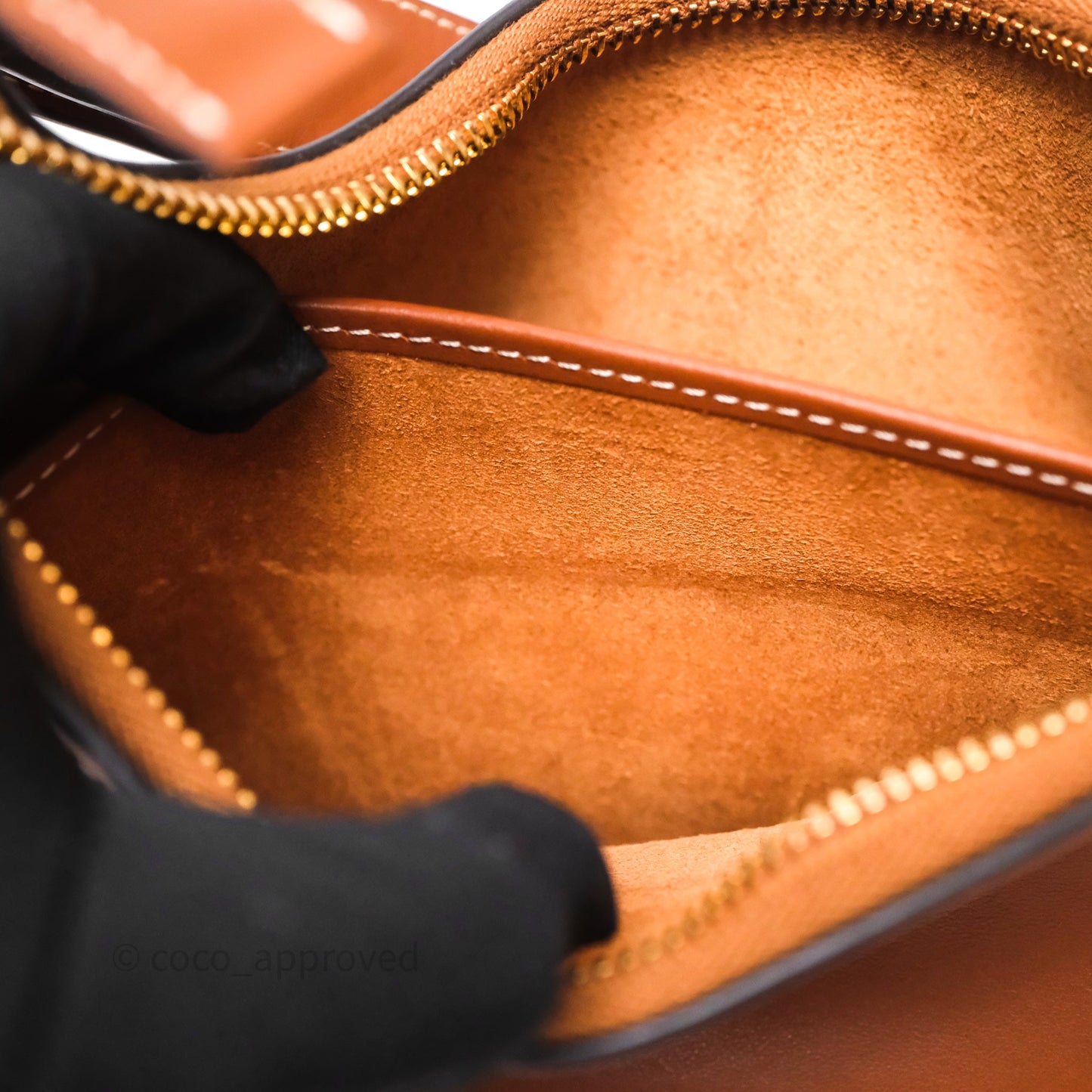 Celine Ava Bag In Smooth Calfskin Tan