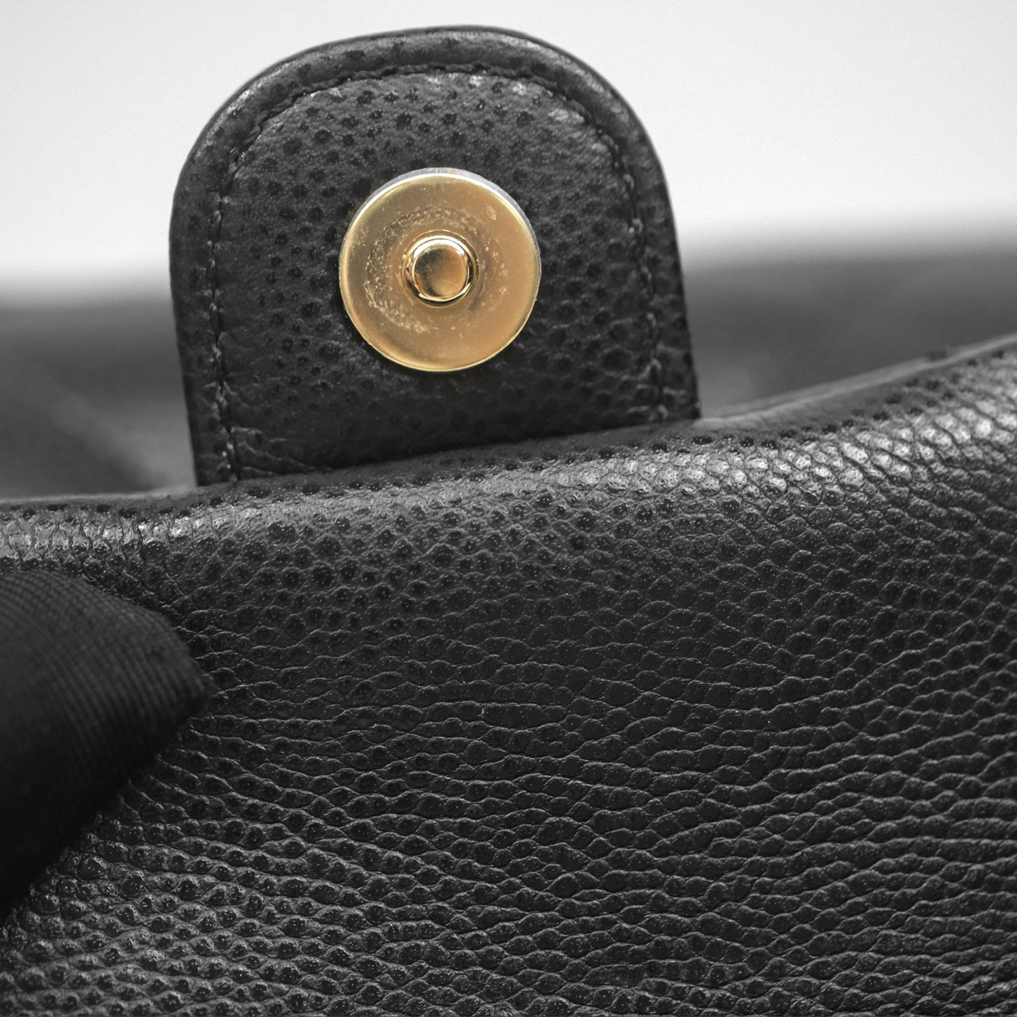 Chanel Small Duma Backpack Caviar Black Gold Hardware