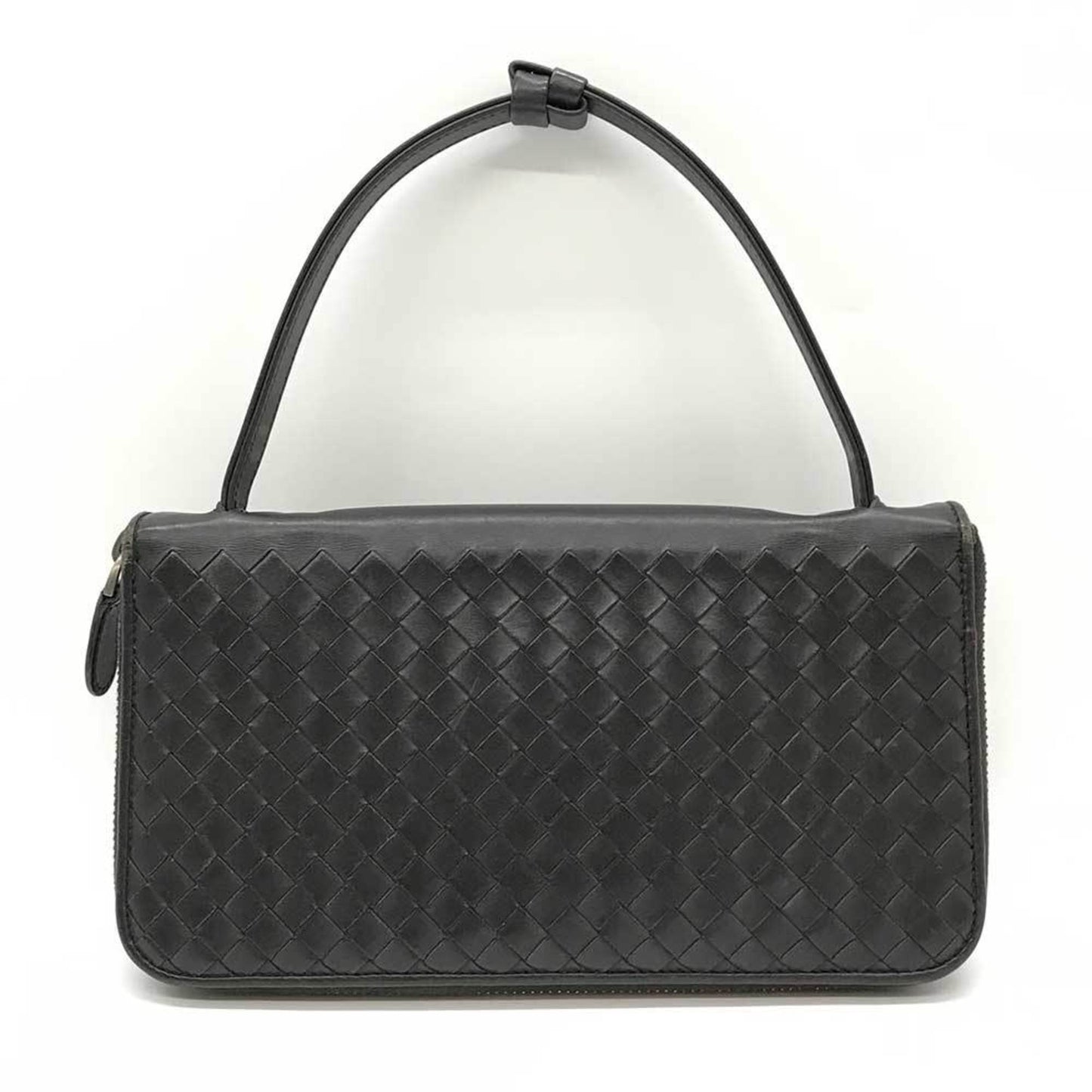 Luxury Bottega Veneta Intrecciato Leather Long Wallet (Bi-Fold) ()