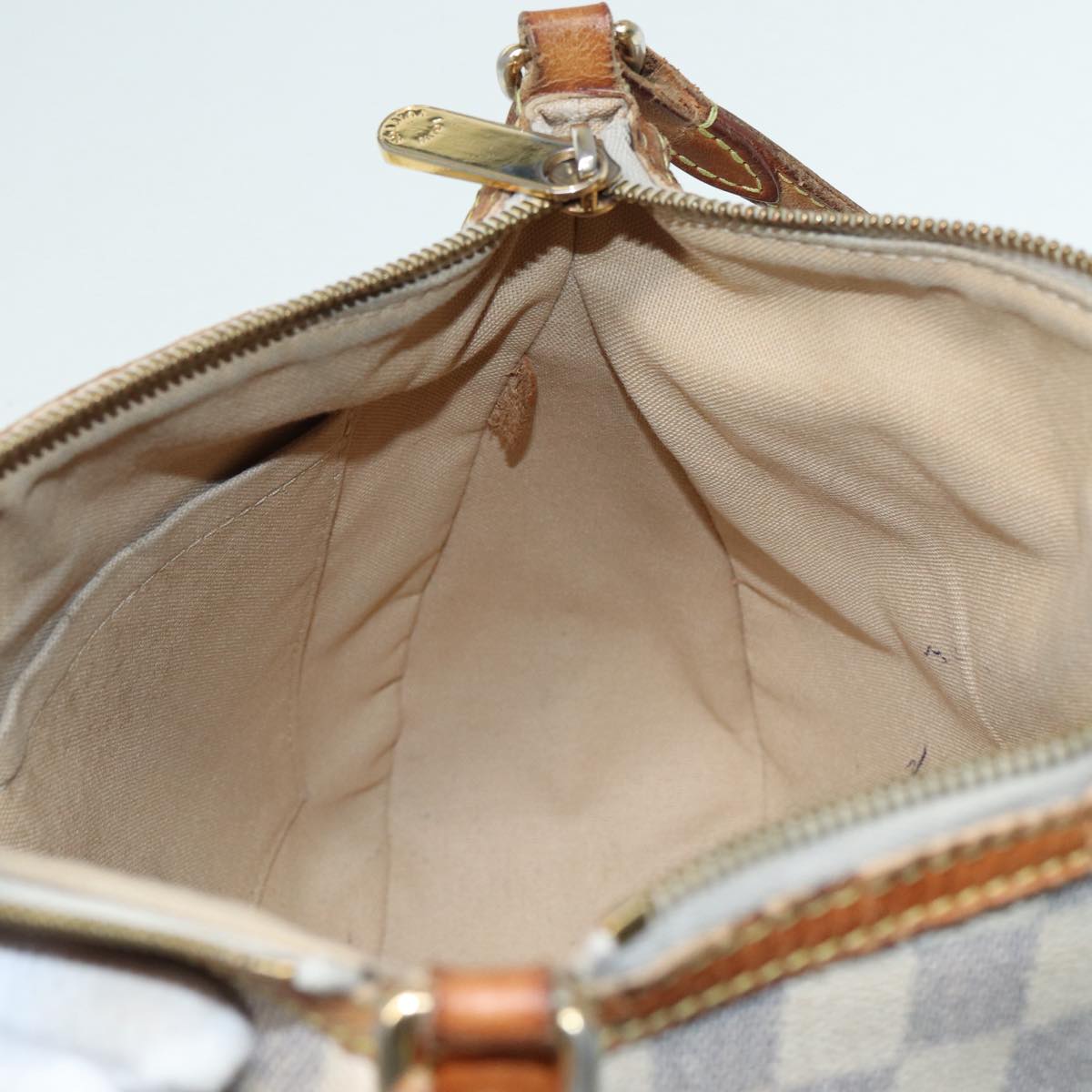 LOUIS VUITTON Damier Azur Siracusa PM Shoulder Bag N41113 LV 87967