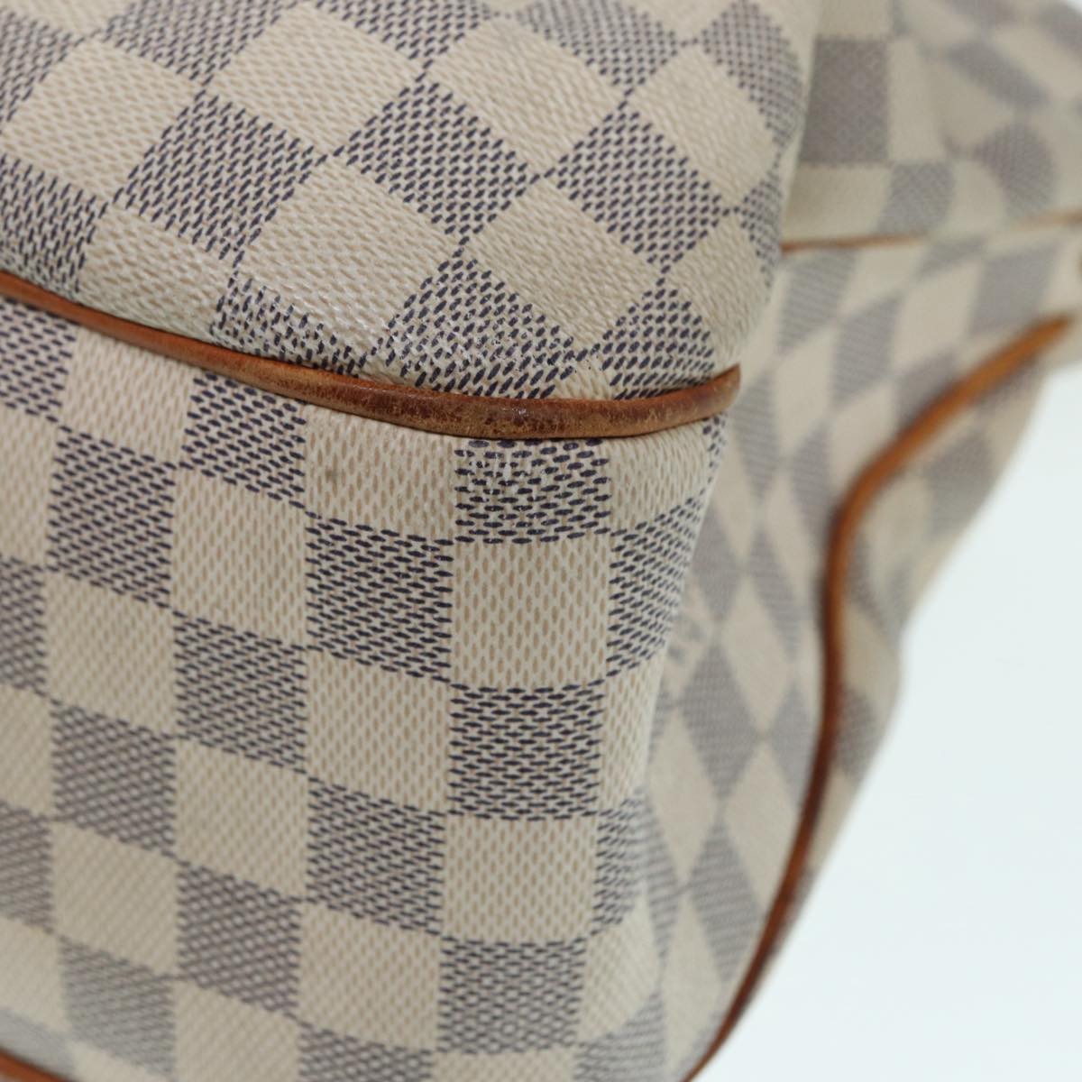 LOUIS VUITTON Damier Azur Siracusa MM Shoulder Bag N41112 LV 87968