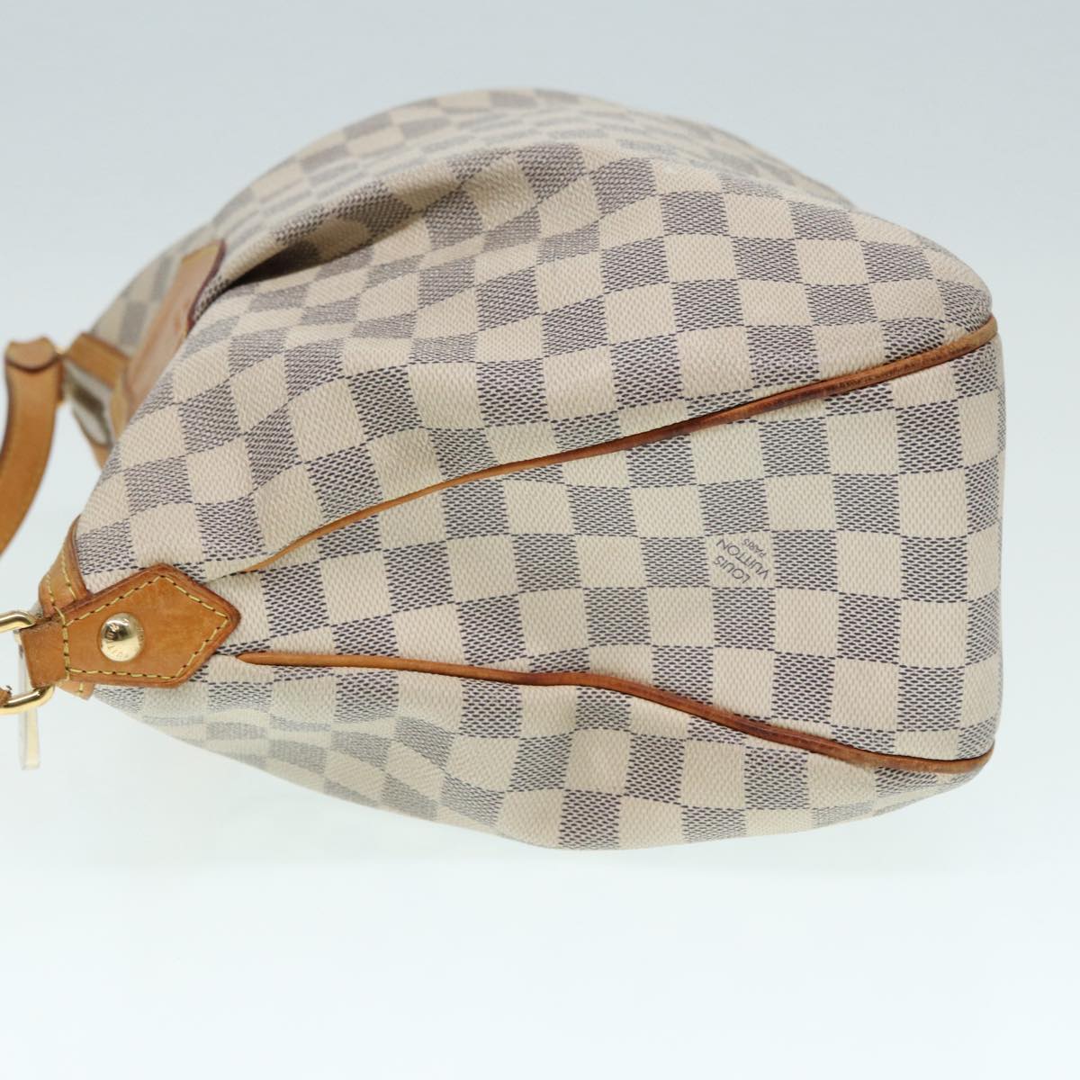 LOUIS VUITTON Damier Azur Siracusa MM Shoulder Bag N41112 LV 87968