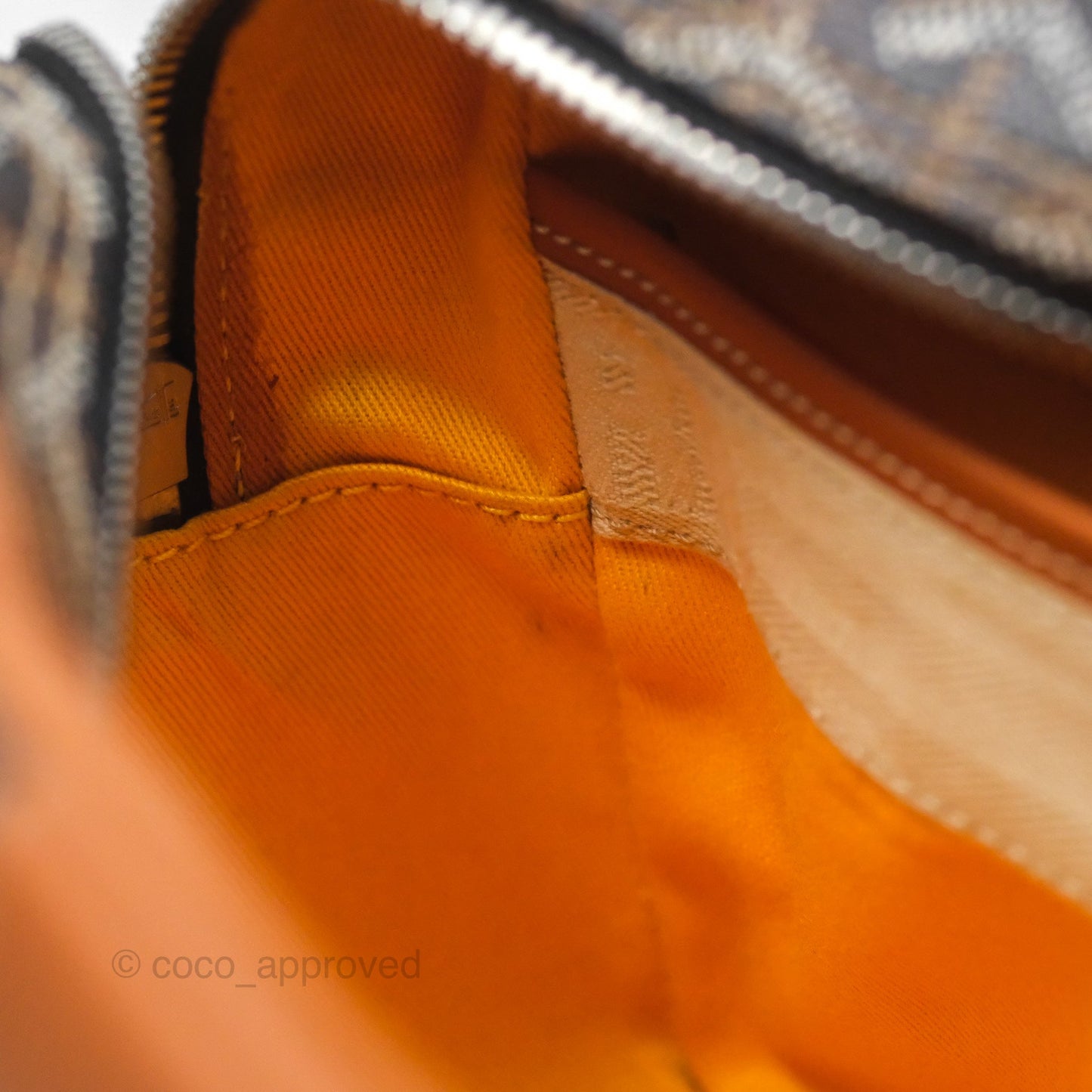 Goyard Saint Martin Bag Goyardine Canvas Black/ Tan