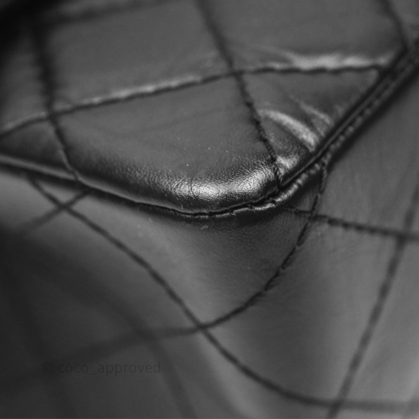 Chanel Quilted Reissue 226 Aged Calfskin Black Gold Hardware