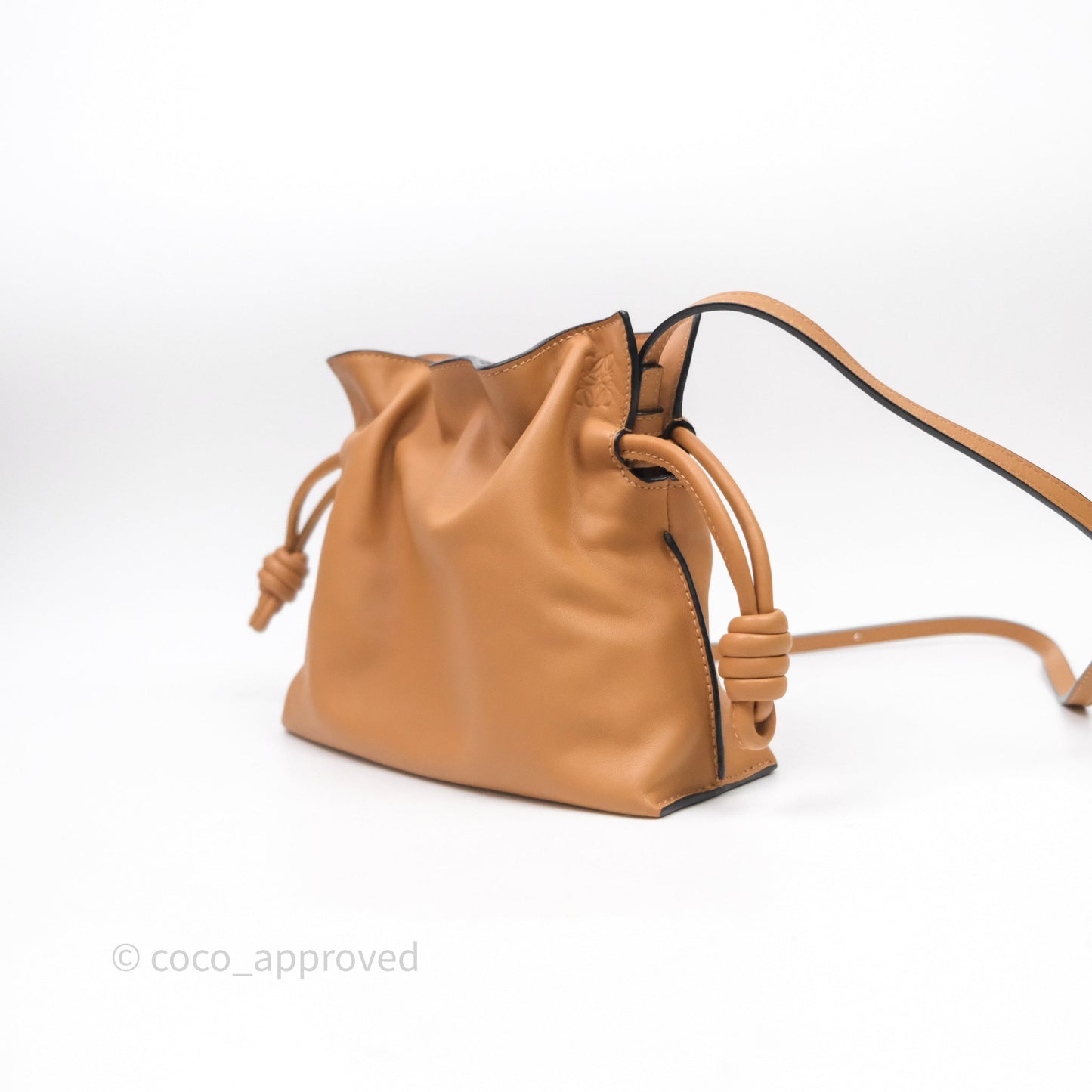 Loewe Flamenco Clutch Mini Bag Gold