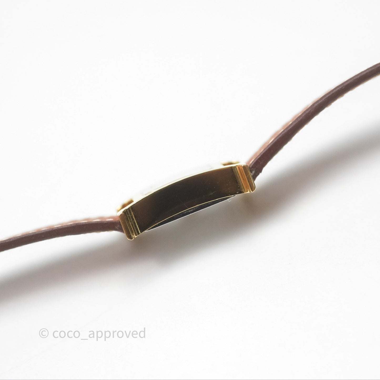 Hermès Heure H TPM Watch Gold Epsom Gold Hardware