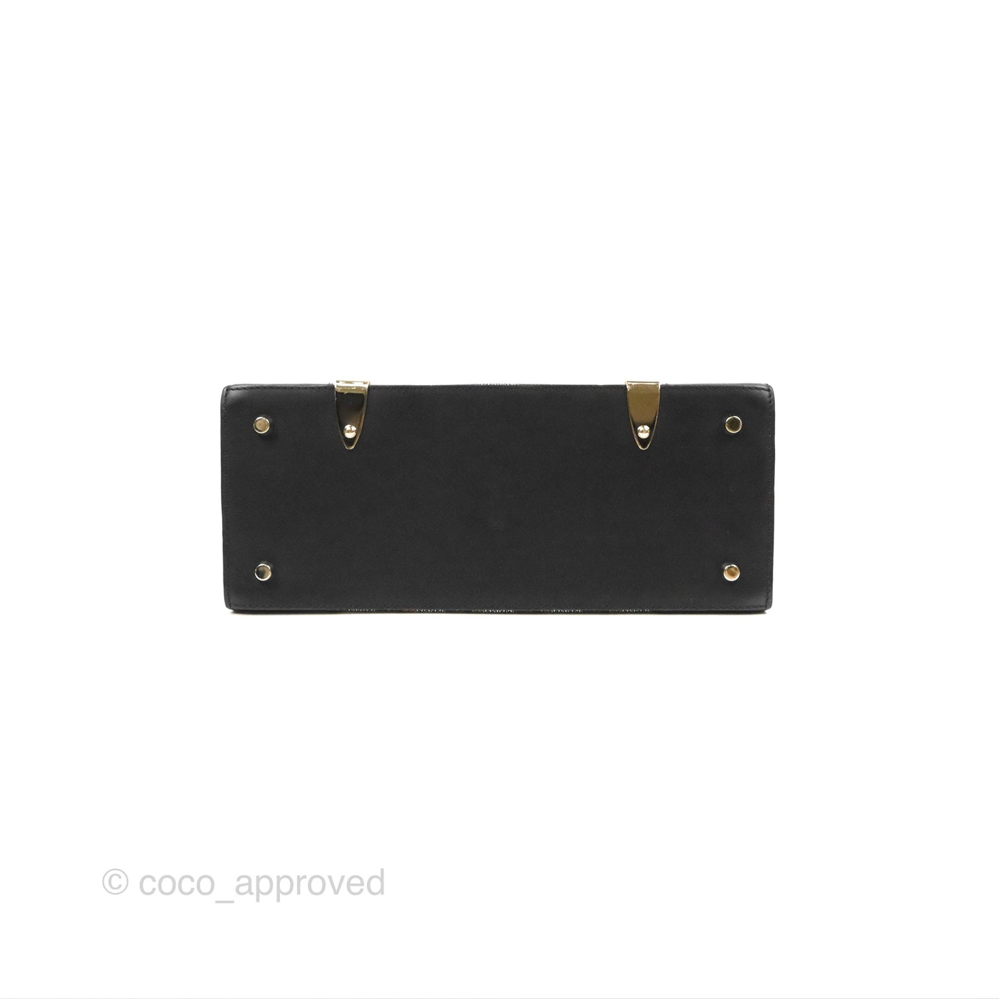Goyard Saïgon Structuré PM Bag Black Goyardine Canvas