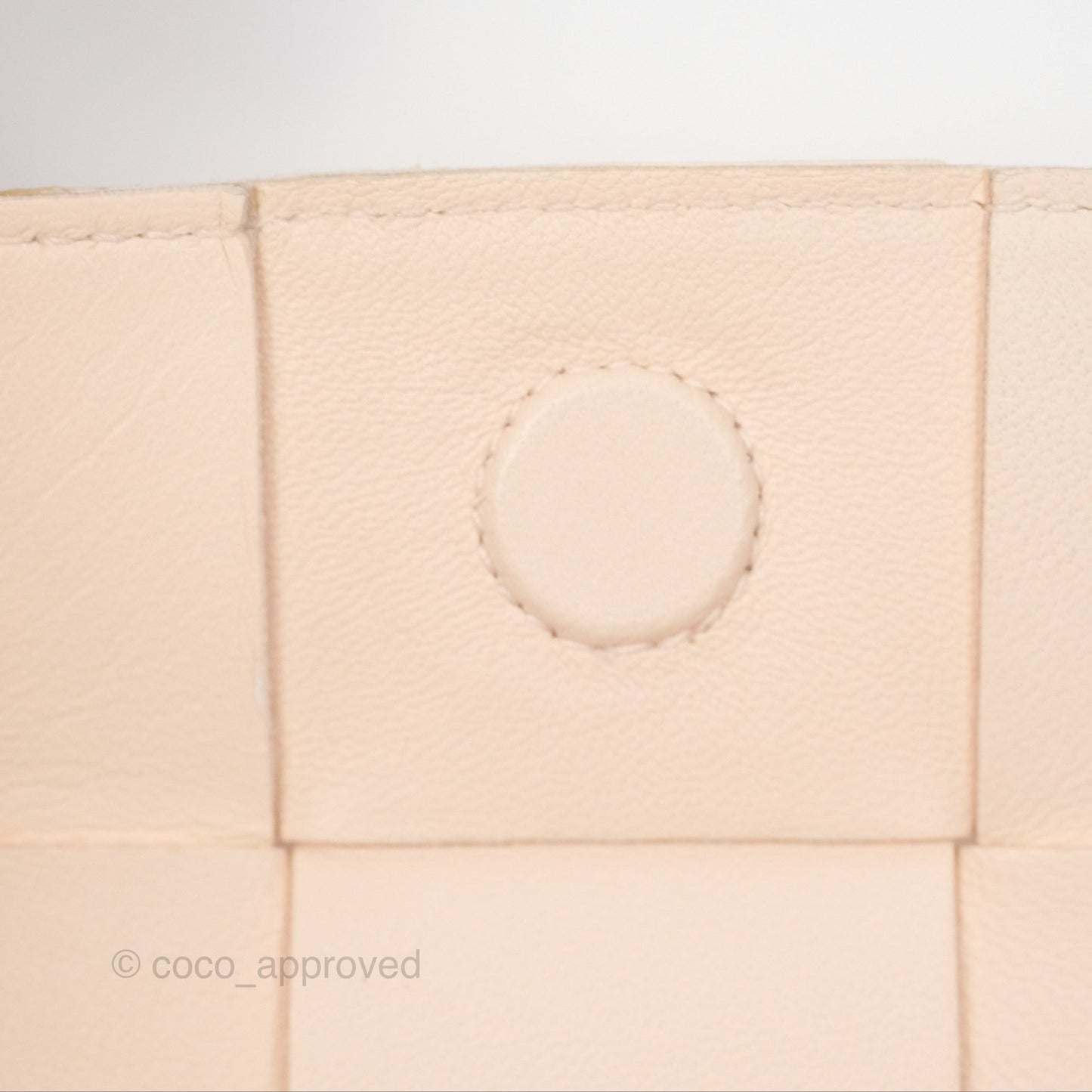 Bottega Veneta Intreccio Cassette Mini Bag Melon Washed Lambskin